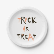 Trick ou Treat punk text