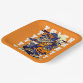Assiettes En Carton Trick ou Treat Werewolf Plate (Angulaire)