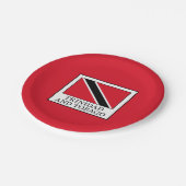 Assiettes En Carton Trinité-et-Tobago (Angle)