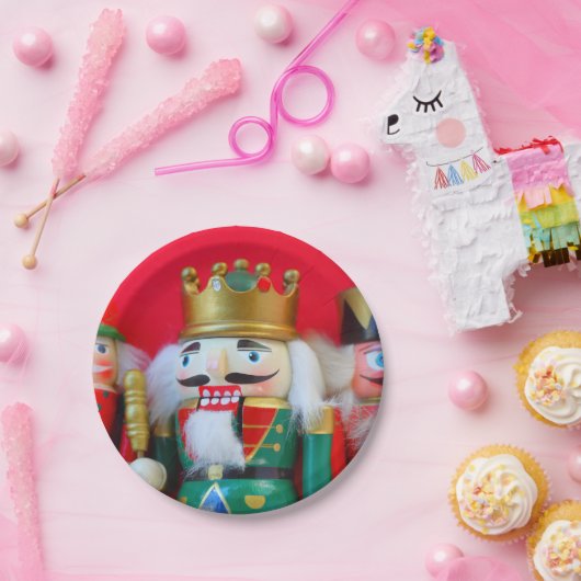 Assiettes En Carton Trio de Nutcracker (Fête)