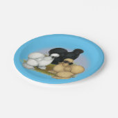 Assiettes En Carton Trio de Silkie (Angle)