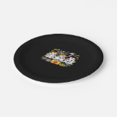 Assiettes En Carton Trio d'infirmière fantôme d'Halloween mignonne ave (Angle)