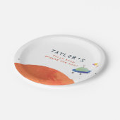 Assiettes En Carton Trip Around The Sun | Space Boy Birthday (Angle)