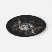 Assiettes En Carton Triple Lune - Triple Déesse (Angle)