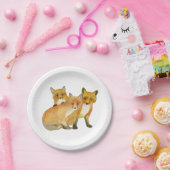 Assiettes En Carton Triplés Fox (Fête)