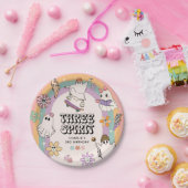 Assiettes En Carton Trois Esprit Retro Halloween 3e fête d'anniversair (Fête)