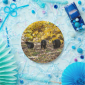 Assiettes En Carton Trois ours (Fête)