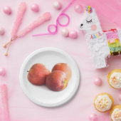 Assiettes En Carton Trois pommes rouges (Fête)