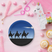 Assiettes En Carton Trois sages - cadeau des Magi (Fête)