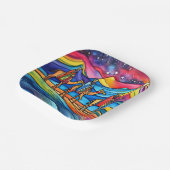 Assiettes En Carton Trois Sages Coloré Vacances de Noël (Angulaire)