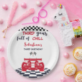 Assiettes En Carton Troisième engrenage plein de froid troisième anniv (Fête)