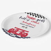 Assiettes En Carton Troisième engrenage plein de froid troisième anniv (Angle)