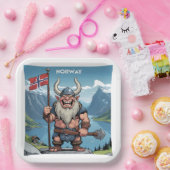 Assiettes En Carton Troll norvégien (Fête)