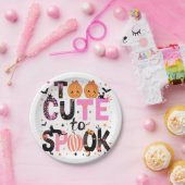 Assiettes En Carton Trop Mignonne Pour Parler De Typographie (Fête)