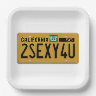 Assiettes En Carton Trop sexy pour toi