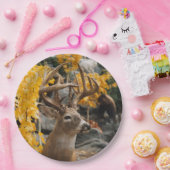 Assiettes En Carton Trophée Deer (Fête)