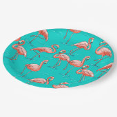 Assiettes En Carton Tropical (Angle)