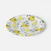 Assiettes En Carton Tropical Citrus été frais Orange lemon Slice (Angle)