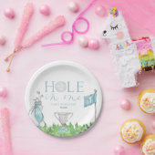Assiettes En Carton Trou en un bleu Golf 1ère fête d'anniversaire (Fête)