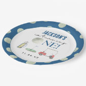 Assiettes En Carton Trou En Un Garçon De Golf Anniversaire (Angle)