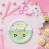 Assiettes En Carton Trou En Un Golf Premier Anniversaire Par-tee (Fête)