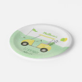 Assiettes En Carton Trou En Un Golf Premier Anniversaire Par-tee (Angle)