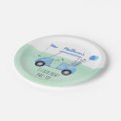 Assiettes En Carton Trou En Un Golf Premier Anniversaire Par-tee (Angle)