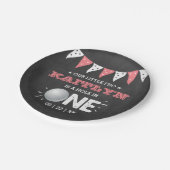 Assiettes En Carton Trou en une fille Golf 1er anniversaire Par tee (Angle)