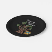 Assiettes En Carton Trouvez-Moi Dans La Forêt (Angle)