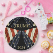 ASSIETTES EN CARTON TRUMP (Fête)