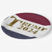 ASSIETTES EN CARTON TRUMP 2024 (Angle)