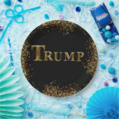 ASSIETTES EN CARTON TRUMP 2024 (Fête)