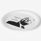 Assiettes En Carton Trump/Destructive Not Constructive Paper Plate (Angle)