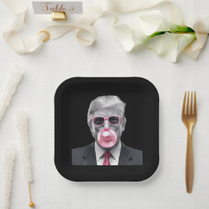 Assiettes En Carton Trump Donald Trump 2024 Vote pour Trump