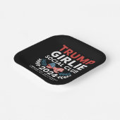 Assiettes En Carton Trump Girlie Coquette Social Club Bow Election (Angulaire)