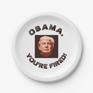 Assiettes En Carton Trump Inauguration 2017 Couleur personnalisée