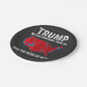 Assiettes En Carton Trump Meilleure Couverture Que 5G Pouvez-Vous Nous (Angle)
