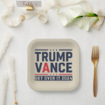 Assiettes En Carton Trump remporte l'élection présidentielle de 2024 T<br><div class="desc">Trump remporte l'élection présidentielle de 2024 remportée par Trump</div>