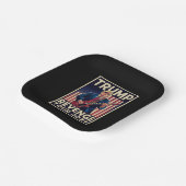 Assiettes En Carton Trump Revenge Tour 2024 Élections politiques 2024 (Angulaire)