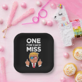 Assiettes En Carton Trump Un Pour Chaque Miss (Fête)