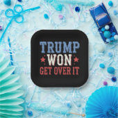 Assiettes En Carton Trump va le remplacer en 2024 (Fête)