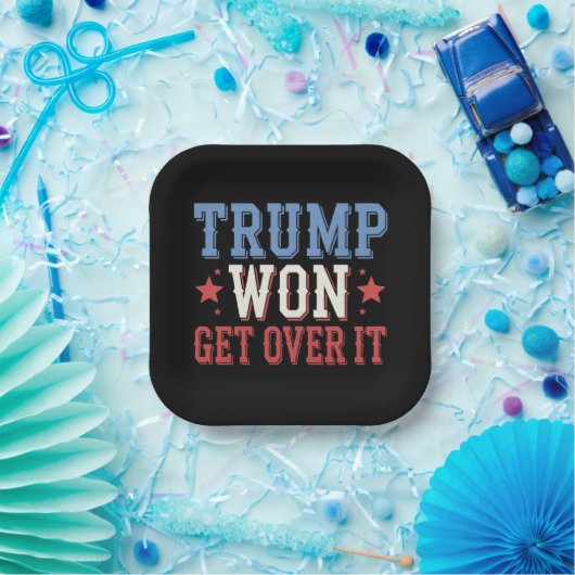 Assiettes En Carton Trump va le remplacer en 2024 (Fête)