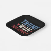 Assiettes En Carton Trump va le remplacer en 2024 (Angulaire)