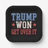 Assiettes En Carton Trump va le remplacer en 2024 (Recto)