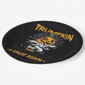 Assiettes En Carton Trumpkin rendre Halloween plus grand encore Trumpk (Angle)