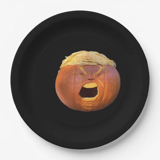 Assiettes En Carton Trumpkin - Trending Design (Devant)