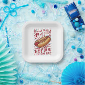 Assiettes En Carton Tu As L'Air 4 juillet Me Fait Vouloir Un Chien Cha (Fête)