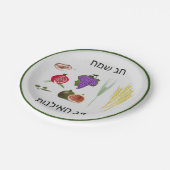 Assiettes En Carton Tu bishvat (Angle)