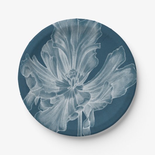 Assiettes En Carton Tulipe monochrome II (Devant)