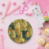 Assiettes En Carton Tulips Sunshine Yellow (Fête)